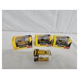 4-Cat Construction pieces, Norscot, 1/64 scale