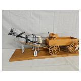 Custom 1 Horse w/Wagon, made by Walter E. Kohler