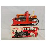 1950s Marx Sparkling-Climbing Bulldozer...