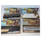 4 HO Scale Athearn Rolling Stock Model Kits