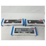 3 HO Scale Bachmann Rolling Stock Cars