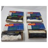 4 HO Scale Roundhouse  Rolling Stock Cars