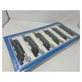 HO Scale Reading Silver Series Rolling Stock, 3 Ba