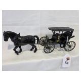 Horse and 2-Seated Surrey