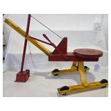 Rare Vintage Hand Operated Trumatic Steam Shovel R