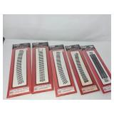 5 - Packs of Assortment of HO Scale Atlas Tracks,