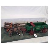 Custom 2-Horse Hitch w/JD Wagon