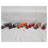 6-Assortment of Van Trucks