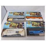 4 HO Scale Athearn Rolling Stock Model Kits