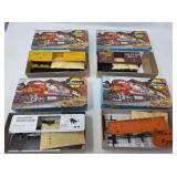 4 HO Scale Athearn Rolling Stock Model Kits