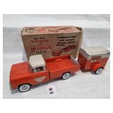Pressed Steel Nylint U-Haul Truck w/Trailer