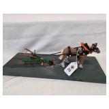 Horse Pulling Garden Harrow made by Paul Souders