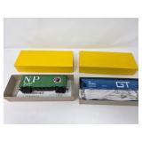 2 HO Scale CCURAIL Rolling Stock Model Kits