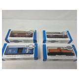 4 HO Scale Bachmann Rolling Stock Cars