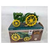 JD D Tractor on steel