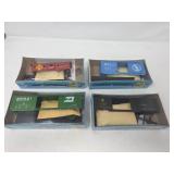 4 HO Scale Athearn Rolling Stock Model Kits