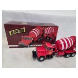 First Gear Manitou Mack Mixer Truck