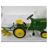 JD 4020 Pedal Tractor w/Custom 3 Bottom Plow