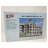 HO Scale GEO.Roberts Printing  Structure Kit