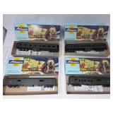 4 HO Scale Athearn Rolling Stock Model Kits