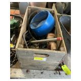 Wooden Box w/ Tools