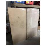 1-46 in x 46 in x 1/4 in Plexiglass &