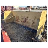 8 ft Skid Steer Mount Pusher Blade