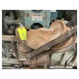 Saddle w/ Saddle Pad - No Stirrups & Saddle Pad