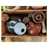 2 Boxes of Misc Vintage Electrical Insulators