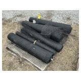 44 in Rolls of Bird Netting-8 Rolls (some partial)