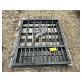 2 Decorative Gates w/ Deer Emblem