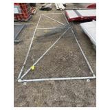 20 ft x 6 ft Chain Link Fence Gate