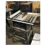 10 in Table Saw on Stand