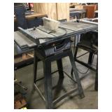 Craftsman 8 in Table Saw on Stand