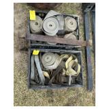 2 Crates of Misc Tie Down Straps