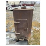 2 ft x 4 ft Round Wood Stove