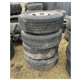 4-235/75 R 15 Tires on 6-Bolt Rims