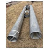 2-18 in x 20 ft Steel Culverts