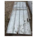 Pile of Galvanized Steel