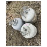 3-20 lb LP Cylinders