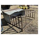 Galvanized Goat or Sheep Creep Feeder