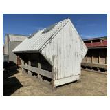 Wooden Cattle Feeder