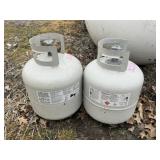 2-20 lb LP Cylinders