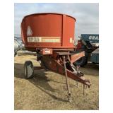 Hesston Fiatagri Tub Hay Bale Grinder