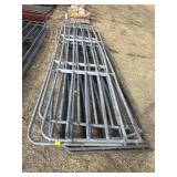 5- 16 ft Cattle Gates (3 Bent)