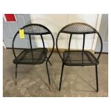 2 Wrought Iron Chairs