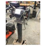 6 in Bench Grinder on Stand