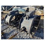 Ammbusher Rock Grapple - Skid Steer Mount