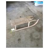 Vintage Wooden Sled