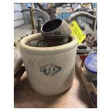 Oil Can, Crock, Muffler Cap, Light